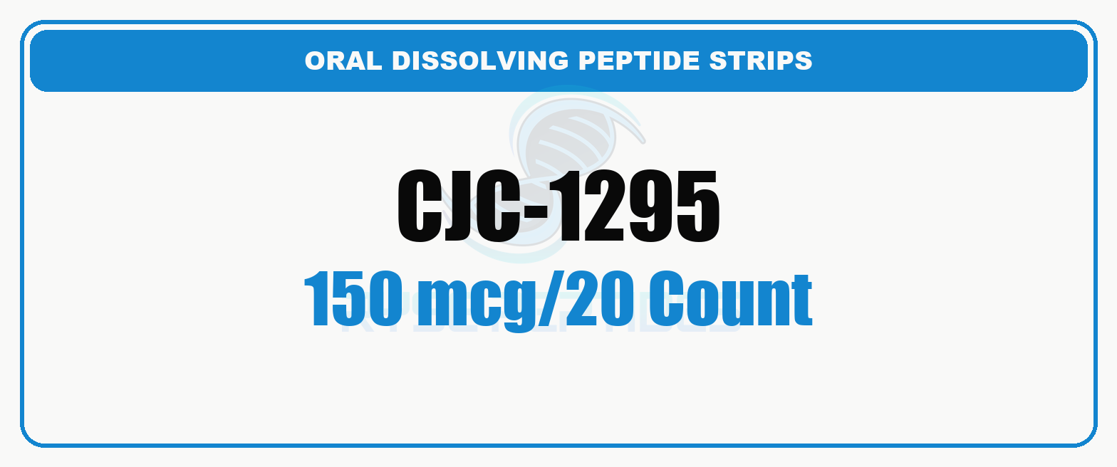 CJC-1295 150 MCG / 20 Count research compound label - Ryse Peptides