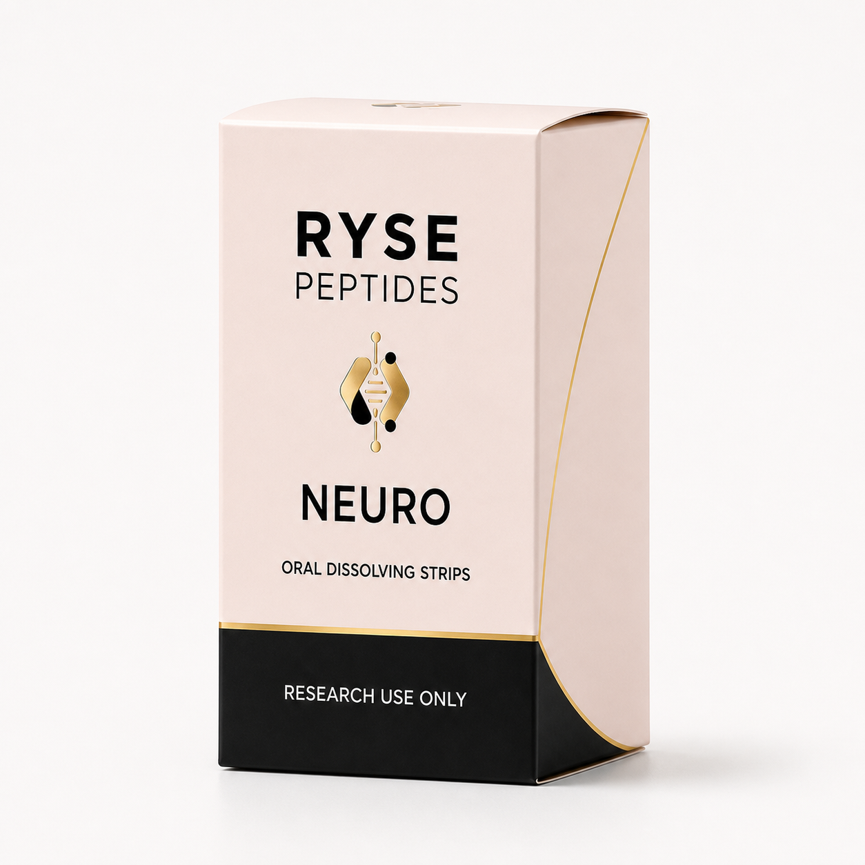 Neuro Semax / Selank oral dissolving strips research compound label - Ryse Peptides