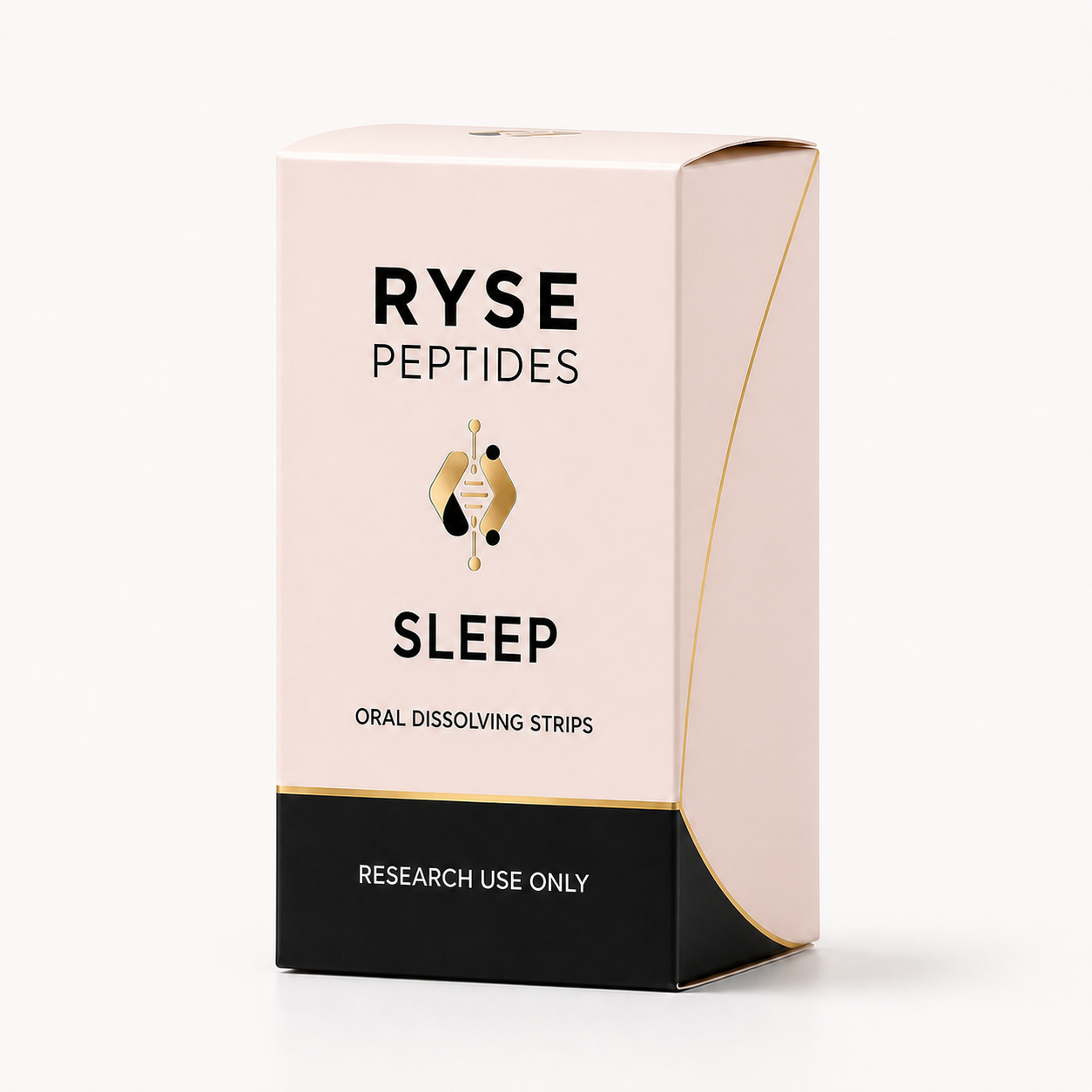 Sleep DSIP / GABA / 5-HTP oral dissolving strips research compound label - Ryse Peptides